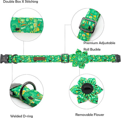 Lionheart glory St. Patrick's Day Dog Collar - Image 2