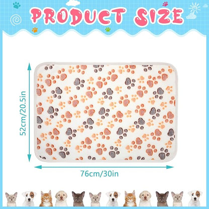 Tatuo 4 Pcs Dog Blanket for Pet Cat Blankets Indoor Puppy Teething Stuff Toys - Image 2