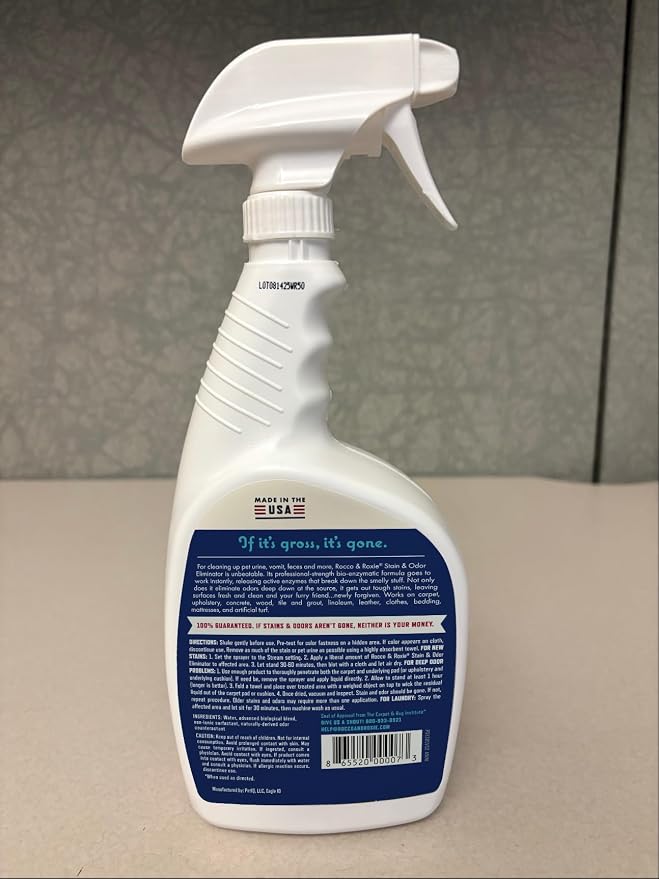 Rocco & Roxie Supply Co. Stain & Strong Odor Eliminator, Enzyme Cleaner - Image 9