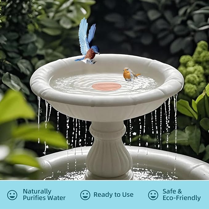 Bird Bath Copper Disk – 99.99% Pure Copper Water Cleaner, 1 mm Thick - Image 7