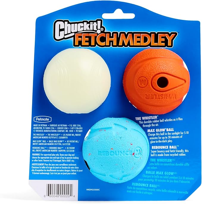 Chuckit Gen 1 Fetch Pack Dog Balls - Image 4
