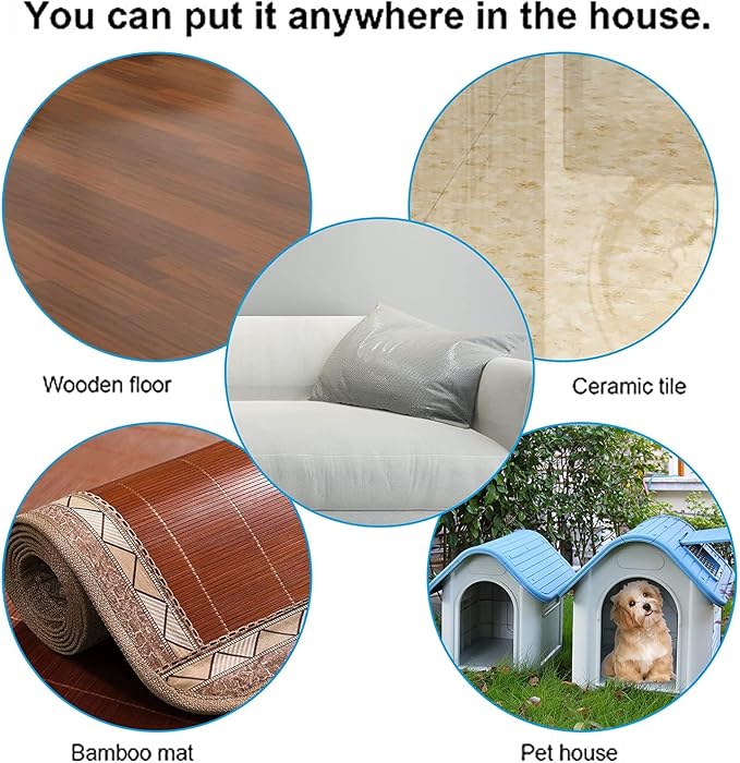 Dog Bed for Small Medium Large Dogs, 27 inch Calming Dogs Bed, Washable-Round - Image 7
