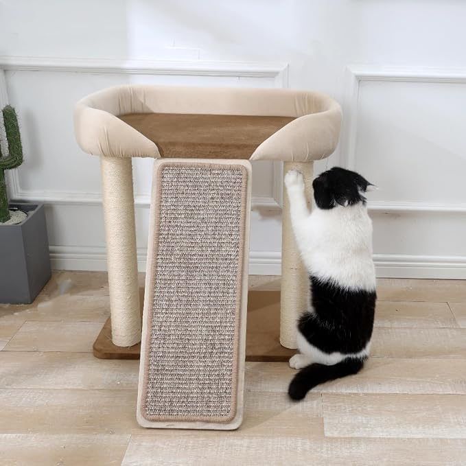 SHENGOCASE Modern Cat Tree Tower, Extra Large Platform Couch Sofa Bed - Image 2
