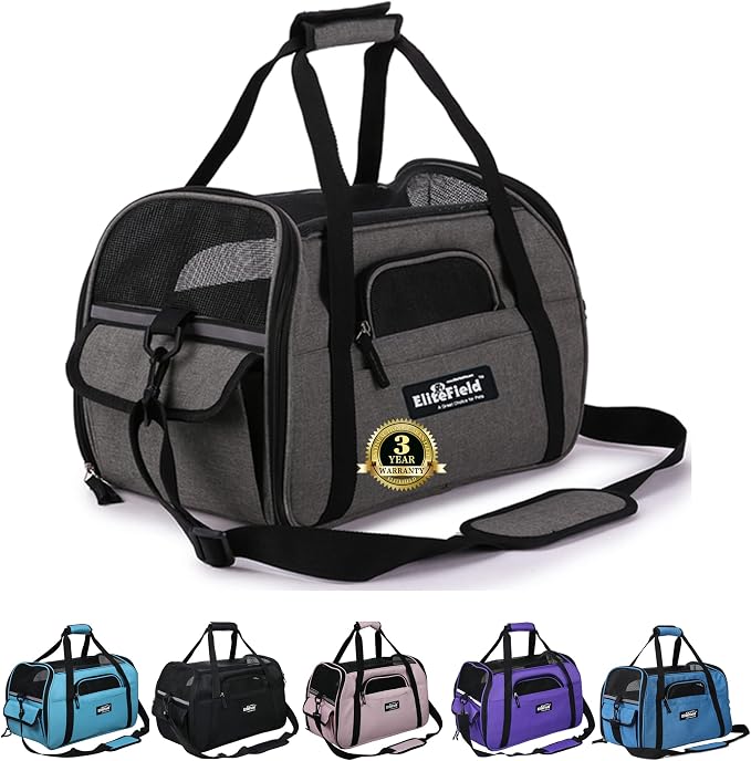 EliteField Soft Sided Pet Carrier by EliteField