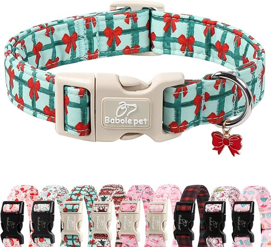 Christmas Dog Collar for Giant Large Dogs by Babolepet