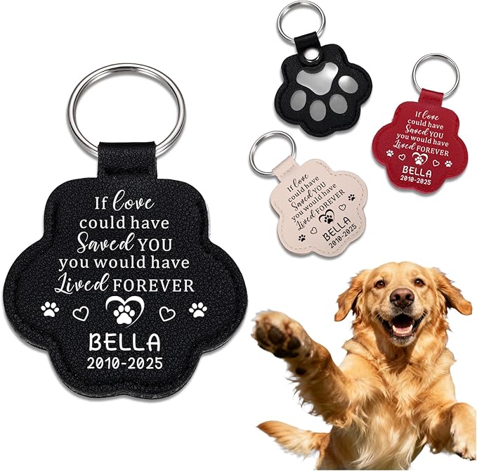 Eunigem Personalized Pet Hair Keychain by EuniGem