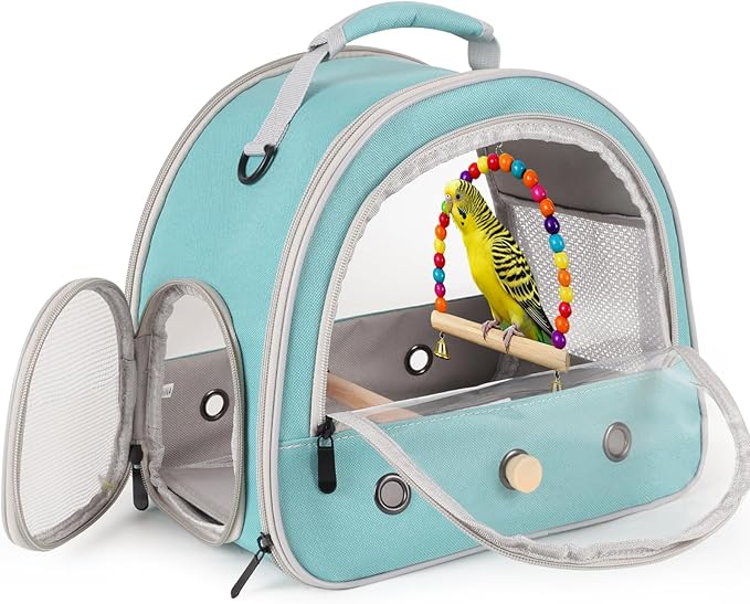 Portable Parrot Travel Cage Carrier by Unknown