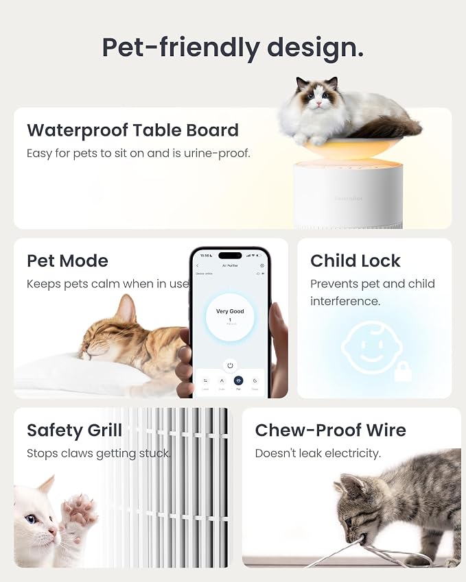 SwitchBot Air Purifiers for Home Large Room - Image 8