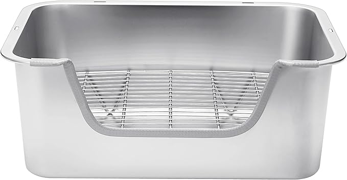 Stainless Steel Sifting Litter Box - Image 4