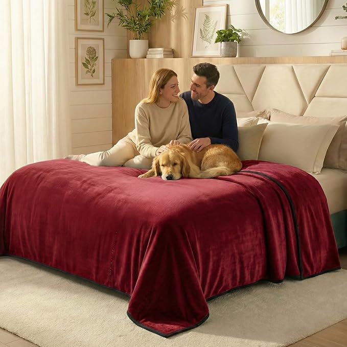 Paw Buddies Waterproof Blanket 80"x90" – Reversible Microfleece Throw - Image 9