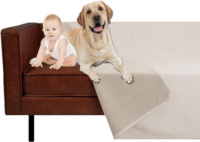 Ameritex Pet Bed Blanket Reversible 100% Waterproof Velvet Super Soft - Image 2