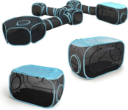 INTURN Cat Furniture Tent for Indoor and Outdoor Playpen Portable Cat Tunnels - Image 6