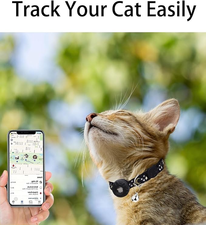 Airtag Cat Collar Breakaway, Safety Kitten Collar - Image 5