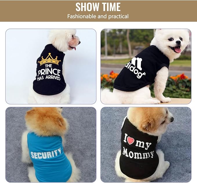 Custom Dog Shirt with Photo Name Logo Personalized Summer Breathable Cloth - Image 5