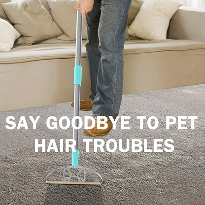 Ultra & Pro LINTPLUS Combo: 50" Stand-Up Carpet Rake - Image 5