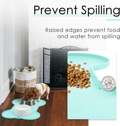 Super Design Dog Food Mat Dog Bowl Mat - Image 6