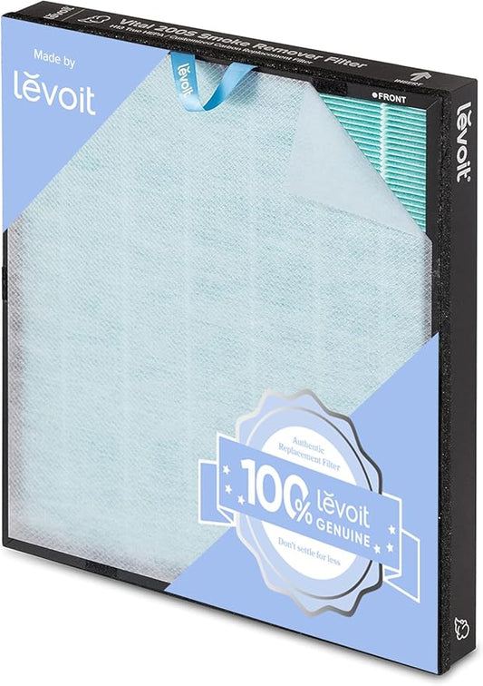 LEVOIT Genuine Vital 200S-P Air Purifier Smoke Remover Replacement Filter by Levoit