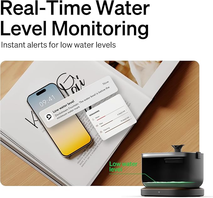PETLIBRO Cat Water Fountain, App Monitoring Pet Fountains - Image 6