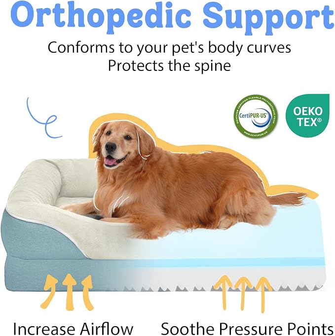 Washable Orthopedic Large Dog Bed - Image 2