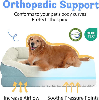 Washable Orthopedic Large Dog Bed - Image 2