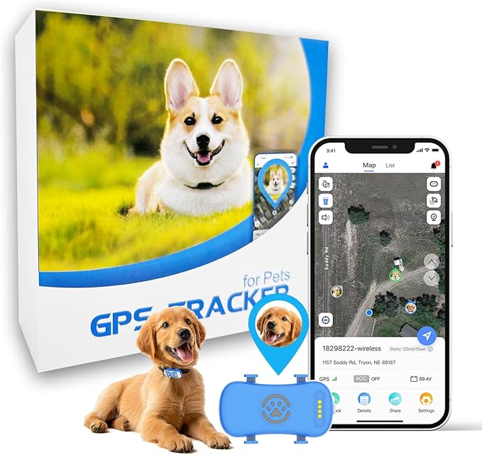 GPS Tracker for Dogs, Real-time Dog Tracker by WanWayTech