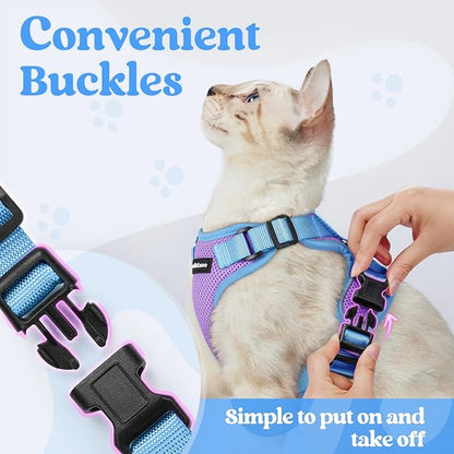 rabbitgoo Cat Harness and Leash Set, Escape Proof Soft Adjustable Vest Harnesses - Image 2