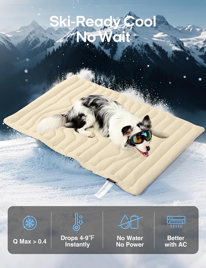 ZonLi Dog Cooling Mat, Reversible Cooling Pad - Image 4
