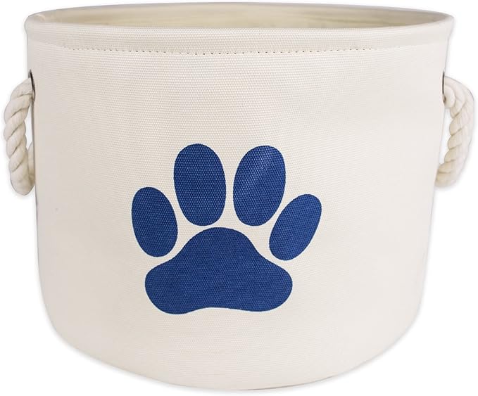 Bone Dry Pet Storage Collection Collapsible Bin, Small Round by BoneDry