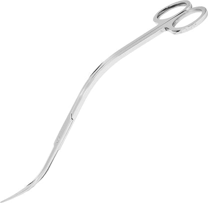 Mandala Crafts Extra Long Stainless Steel Curved Aquarium Scissors by MandalaCrafts