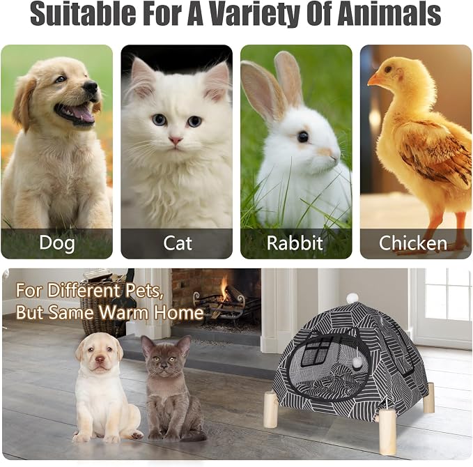 Pozico Portable Cat Tent Bed – Foldable Indoor Tent Bed - Image 4