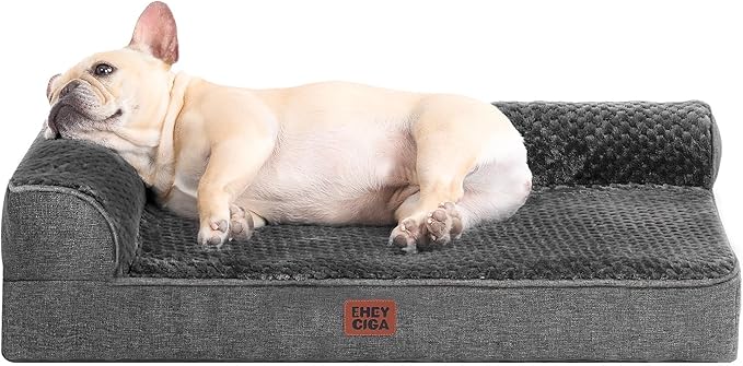 EHEYCIGA Orthopedic Dog Bed Medium Size Dogs, Memory Foam Dog Bed by EHEYCIGA