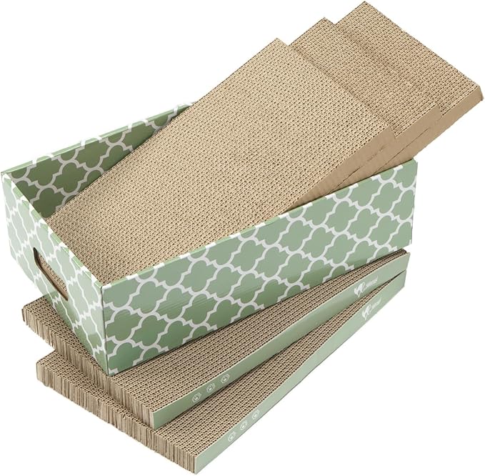 MECOOL Cat Scratching Board，5PC Cat Scratch Pad - Image 7