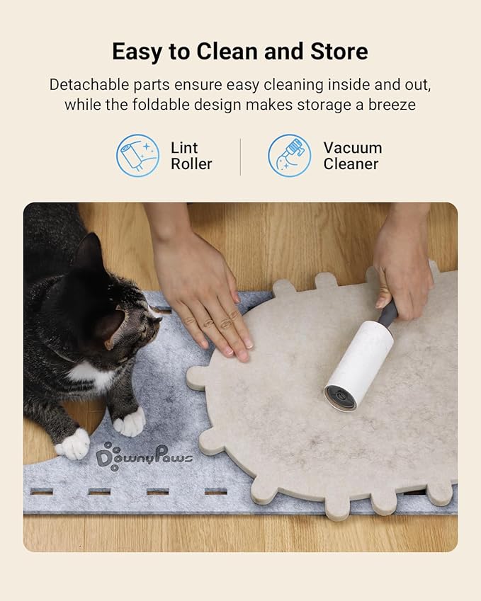 DownyPaws Cat House for Indoor Cats, Cat Bed Cave for Multiple & Large Cats Up - Image 7