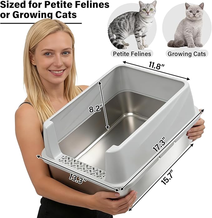 Stainless Steel Litter Box - Image 2