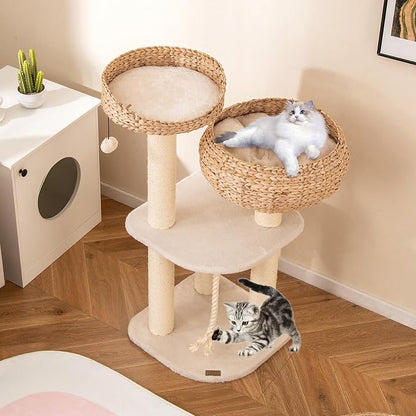 PETSITE 41 Inch Modern Cat Tree - Image 2