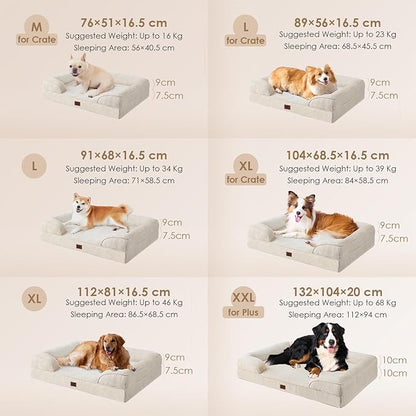 EHEYCIGA Orthopedic Dog Beds for Large Dogs, Waterproof Memory Foam Large Pet - Image 5