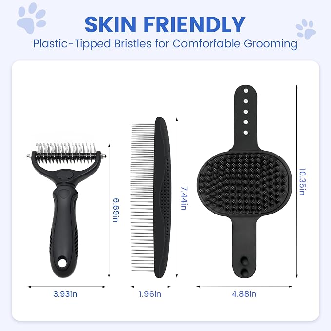Double-Sided Pet Grooming Rake - Image 6