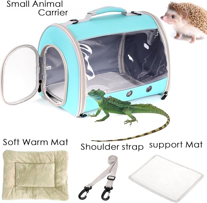Bearded Dragon Travel Carrier Backpack, Lizard Backpack Carrier, Space Capsule - Image 3