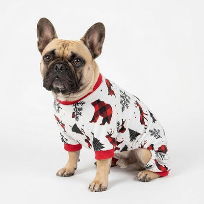 Fitwarm Reindeer Dog Christmas Pajamas, Winter Doggy Clothes - Image 3