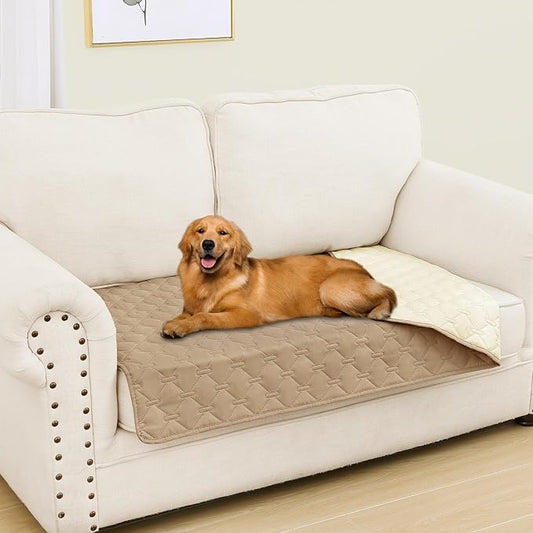 Smiry Waterproof Dog Bed Cover Blanket, Soft Reversible Pet Blanket, Washable by Smiry