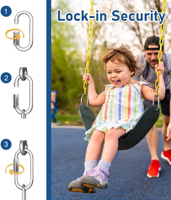 little dove Heavy Duty Swing Seat, Kids Swing - Image 5
