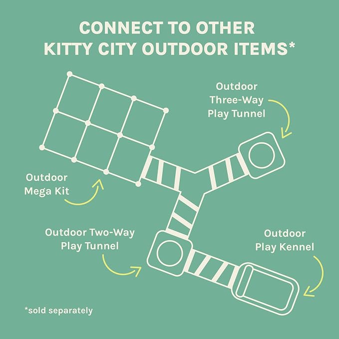 Kitty City Outdoor Catio Furniture and Play Kits - Image 7