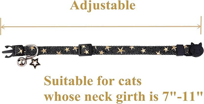 BoomBone Star Charm Studded Cat Collar Breakaway - Image 3