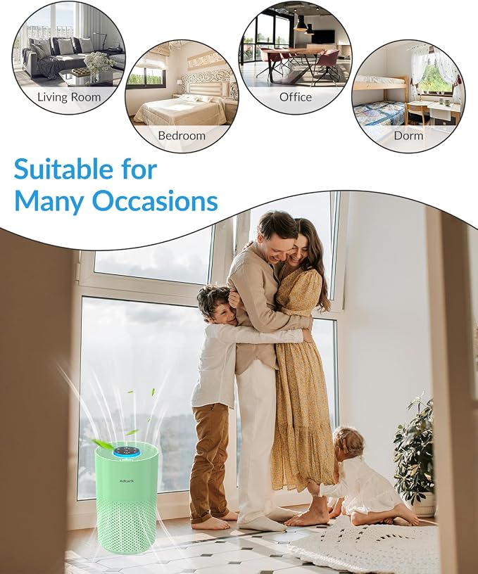 Air Purifiers for Home Bedroom, ADTARK Air Cleaner - Image 8