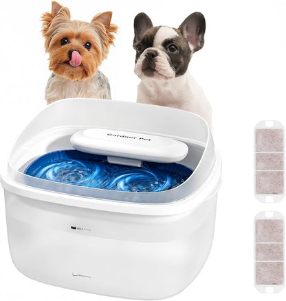 Gardner Pet 1 Gallon Pet Water Fountain, Vortex Dog Water Dispenser, Ultra by GardnerPet