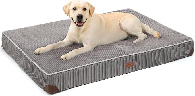 FUKUMARU Dog Bed, Thickened Corduroy Orthopedic Dog Beds by FUKUMARU