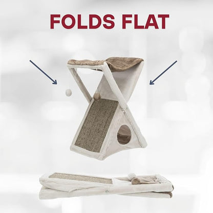 TRIXIE Miguel Fold and Store Cat Hammock, Indoor Cat Furniture - Image 5