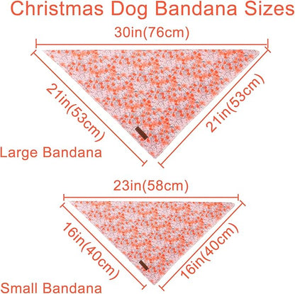 Summer Dog Bandana, UP URARA PUP Orange Bandana - Image 4