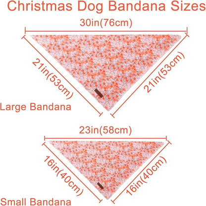 Summer Dog Bandana, UP URARA PUP Orange Bandana - Image 4