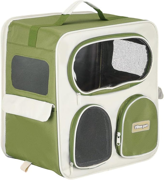 Pet Backpack Carrier, Portable and Ventilated, Nylon Dogs Cats and Small by Unknown
